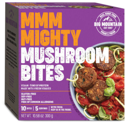 Big Mountain - Mighty Mushroom Bites, 280g