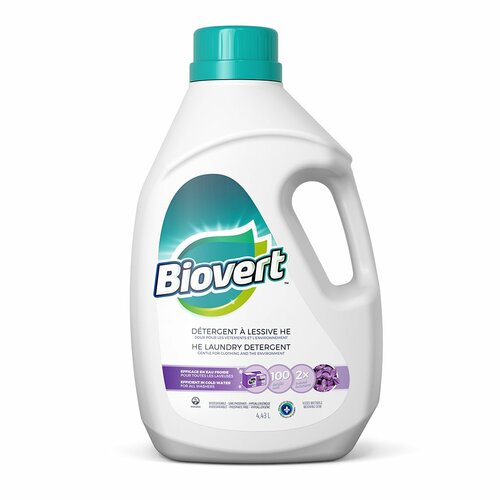 Biovert - HE Laundry Detergent, Morning Dew, 4.43L