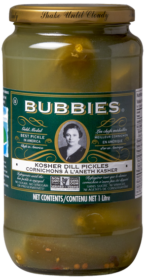 Bubbies - Kosher Dill Pickles, 1L
