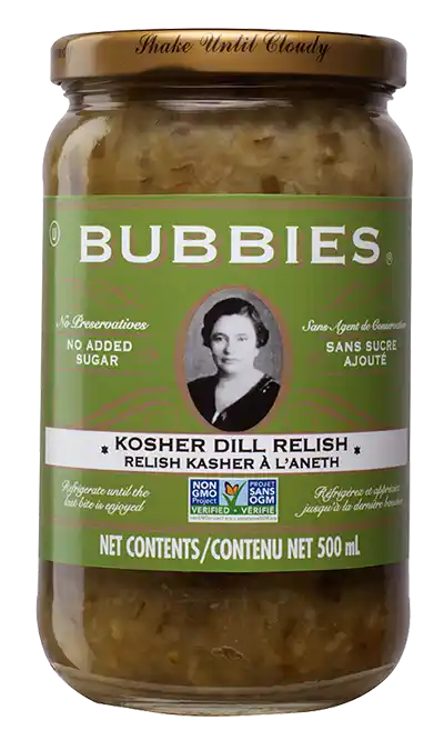 Bubbies - Kosher Dill Relish, 500ml