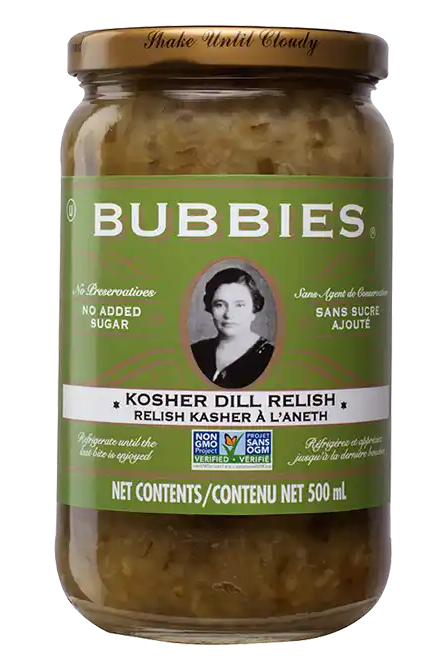 Bubbies - Kosher Dill Relish, 500ml