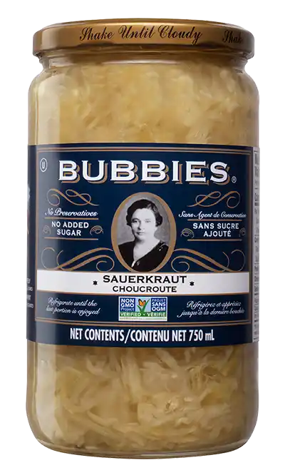 Bubbies - Sauerkraut, 750ml