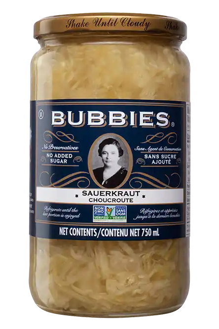 Bubbies - Sauerkraut, 750ml
