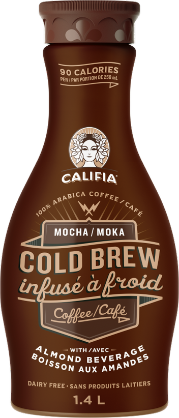 Califia Farms - Mocha Cold Brew Coffee with Almond MIlk, 1.47L