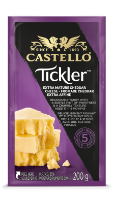 Castello - Tickler Extra Mature Cheddar Cheese, 200g