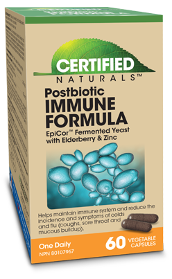 Certified Naturals - Postbiotic Immune Formula, 60 capsules