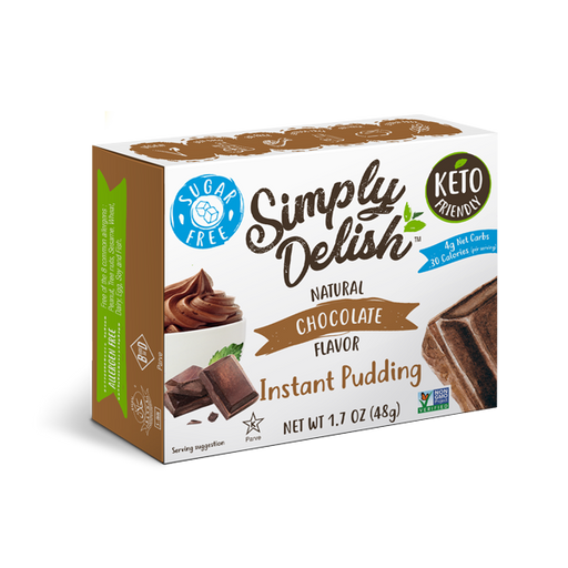 Simply Delish - Instant Pudding, Chocolate, 48g