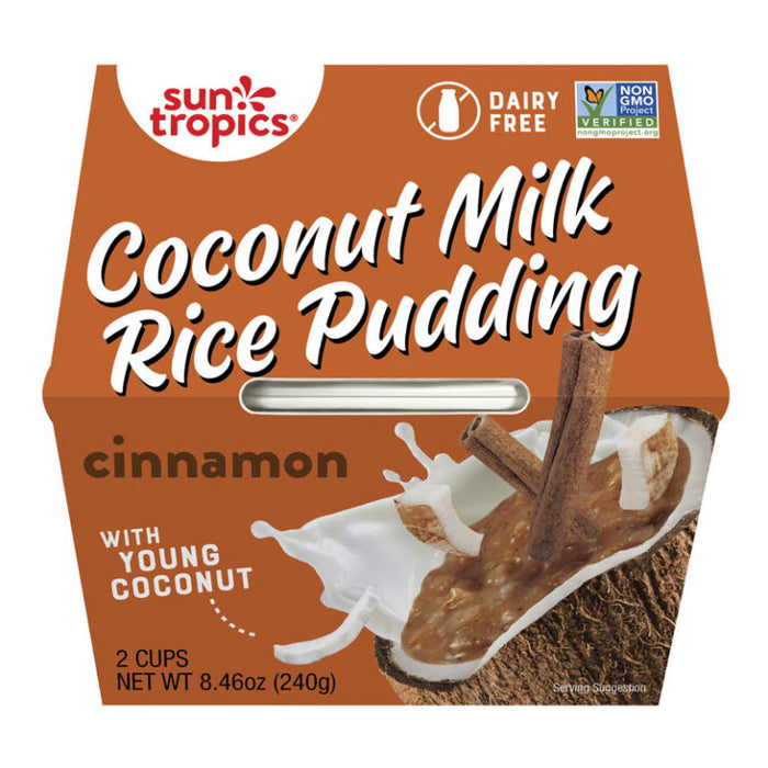 Sun Tropics - Cinnamon Coconut Milk Rice Pudding, 2x 120g