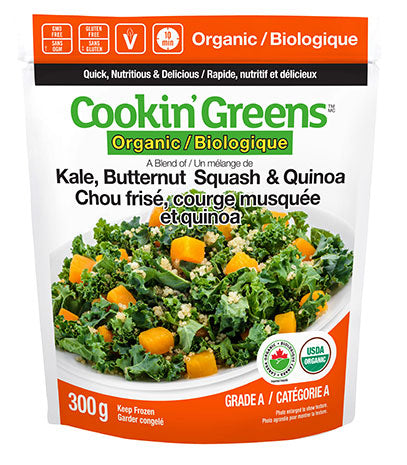 Cookin' Greens - Organic Kale, Butternut Squash & Quinoa, 300g