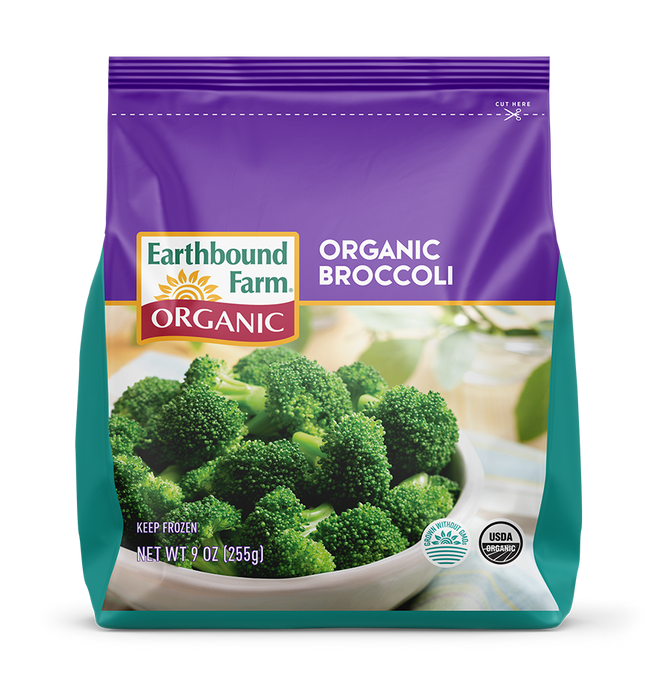 Earthbound Farm - Organic Broccoli Florets, 300g