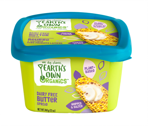 Earth's Own - Organic Dairy Free Whipped Butter Spread, 340g