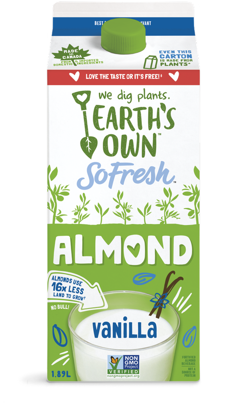 Earth's Own - So Fresh Almond Vanilla, 1.89L