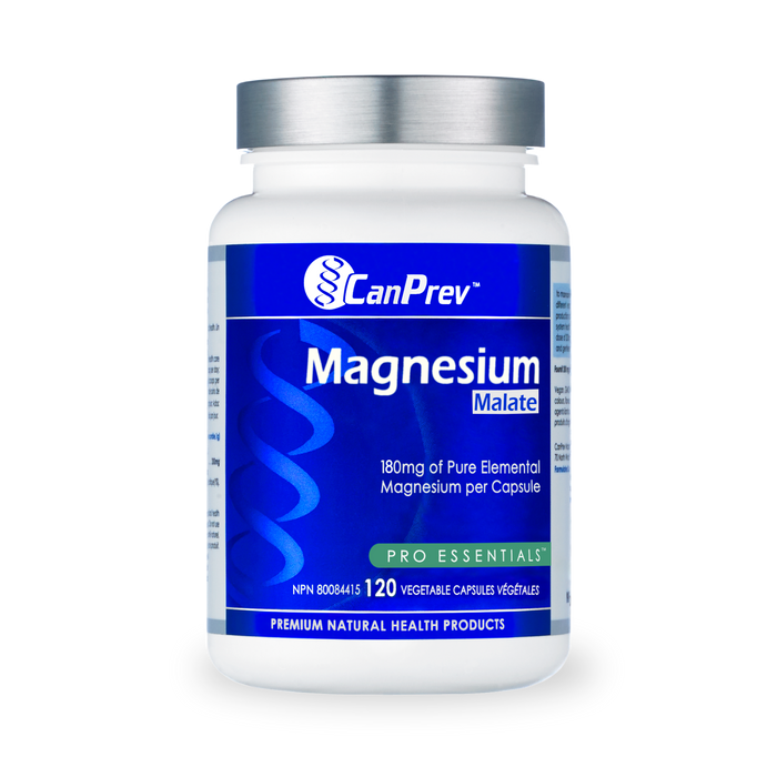 CanPrev - Magnesium Malate 180mg, 120CAPS
