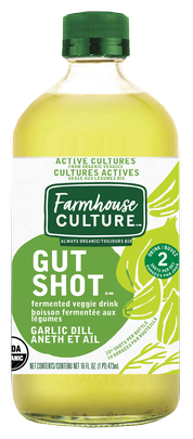 Farmhouse Culture - Gut Shot Garlic Dill Pickle, 473ml