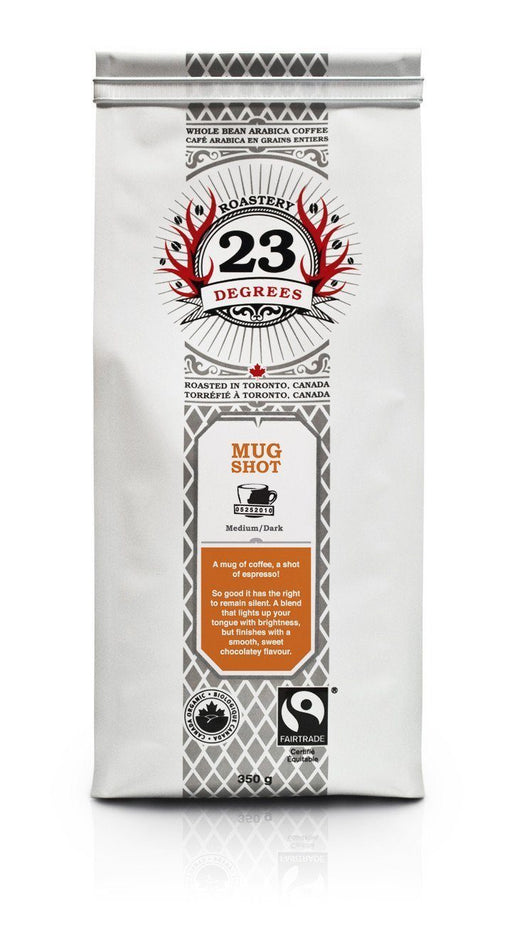 23 Degrees - Mug Shot Espresso Coffee, 350g