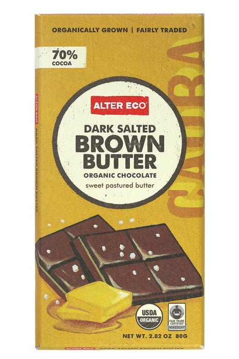 Alter Eco - Salted Brown Butter Chocolate, 80g