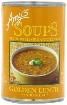 Amy's Kitchen - Organic Golden Lentil Dal Soup, 398ML
