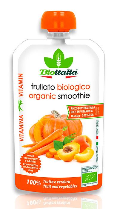 Bioitalia - Organic Carrot-apricot-pumpkin Puree, 120g