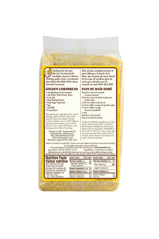 Bob's Red Mill - Medium Cornmeal, 680g