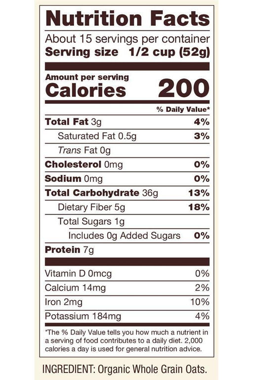 Bob's Red Mill - Org Quick Cooking Oats - Gf, 794g