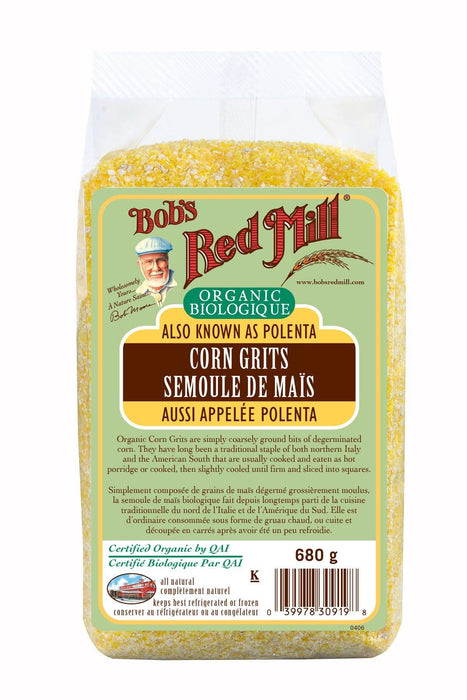 Bob's Red Mill - Organic Corn Grits (Polenta), 680g