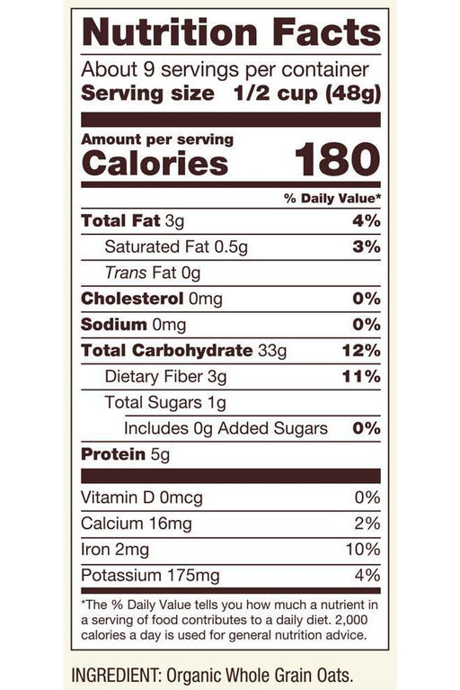 Bob's Red Mill - Organic Old-Fashioned Rolled Oats, 907g