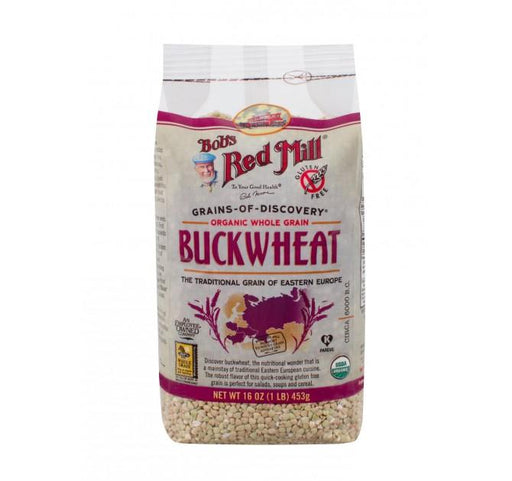 Bob's Red Mill - Organic Raw Buckwheat Groats, 453G