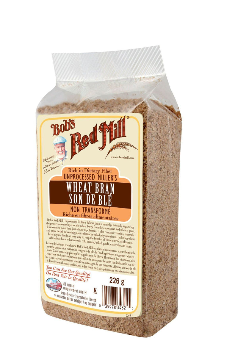 description features bob s red mill unprocessed miller s wheat bran is made by gently separating