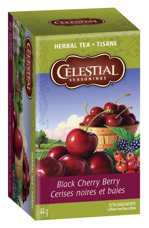 Celestial Seasonings - Black Cherry Berry Herbal Tea, 20bags
