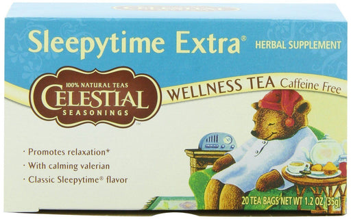 Celestial Seasonings - Sleepytime Extra Wellness Decaf Tea, 20 bags