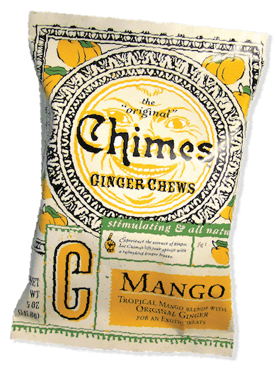 Chimes - Mango Ginger Chews, 141.8g