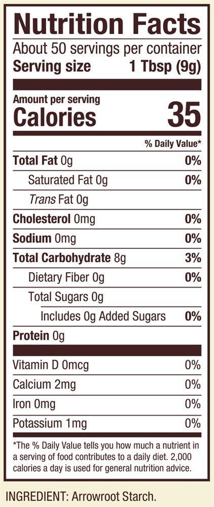 Bob's Red Mill - Arrowroot Starch/Flour, 453g