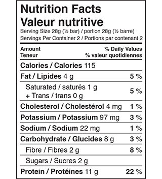 Daryl's - Caramel Salted Peanut Performance Bars, 56g