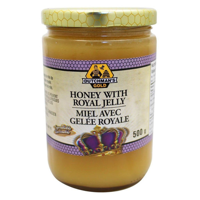 Dutchman's Gold - Royal Jelly in Raw Honey, 500g