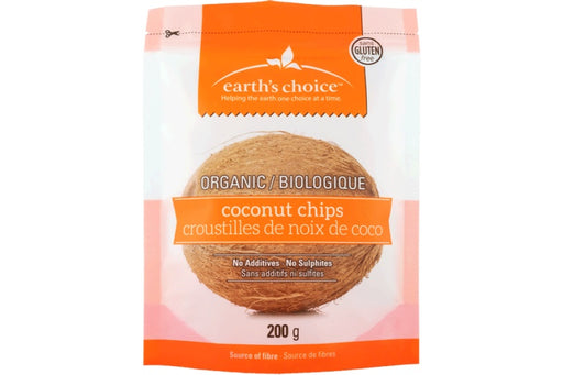 Earths Choice Organic Coconut Chips 200g