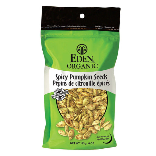 Eden - Organic Spicy Pumpkin Seeds, 113g