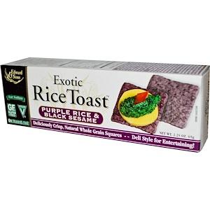 Edward & Sons - Rice Toast - Purple Rice & Black Sesame - 65g