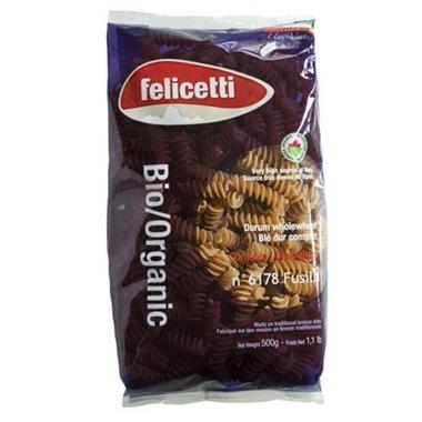 Felicetti Organic Whole Wheat Fusilli 500g