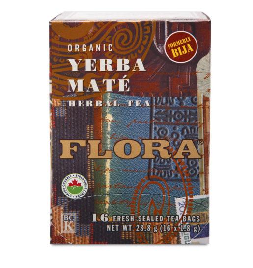 Flora Teas Yerba Mate Tea 16 bags