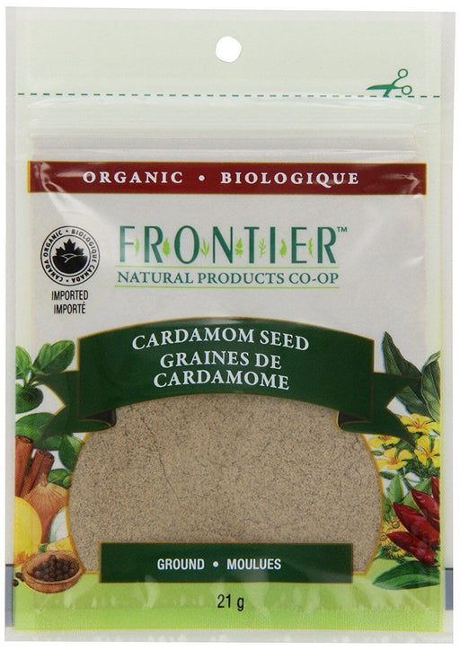 Frontier Co-Op - Ground Cardamom Seed, 21g