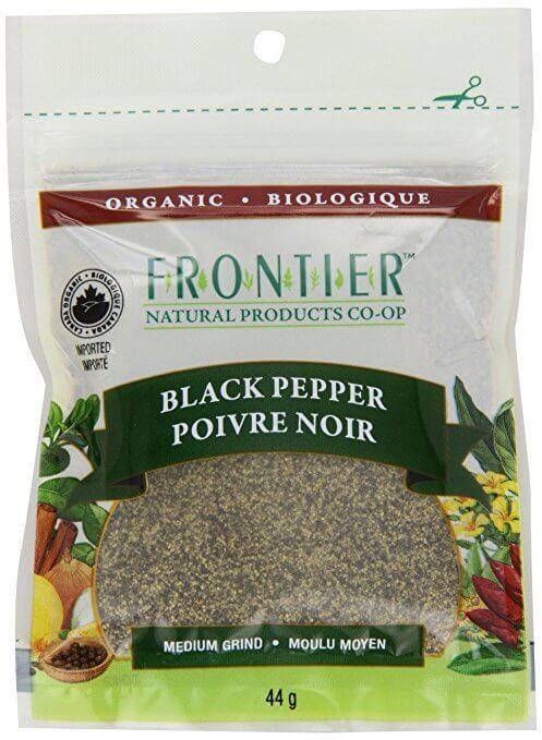 Frontier Co-Op - Organic Medium Grind Black Pepper, 44g