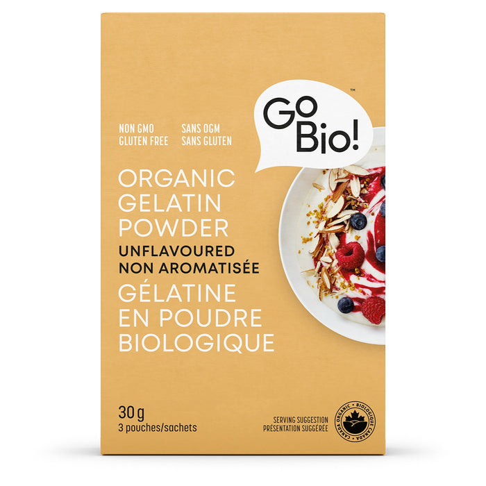 GoBio - Organic Gelatin Powder - 30g