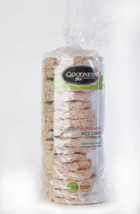 Goodness Me! - Buckwheat Unsalted Rice Cakes, 150g