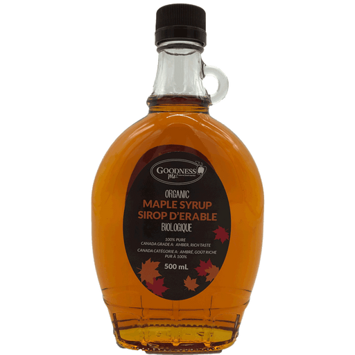 Goodness Me! - Organic Maple Syrup, Grade A Amber, 500ml