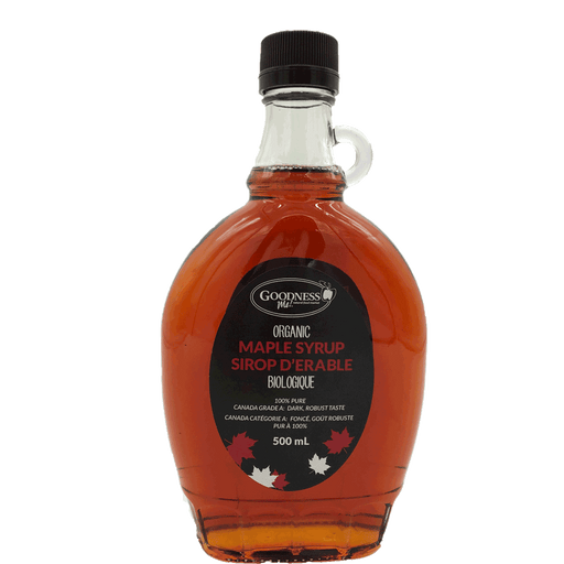 Goodness Me! - Organic Maple Syrup, Grade A Dark, 500ml
