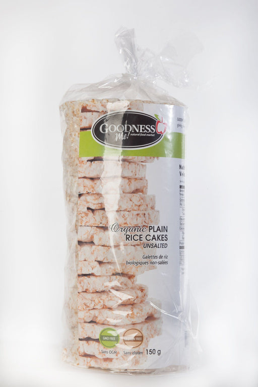 Goodness Me! - Organic Plain Unsalted Rice Cakes, 150g