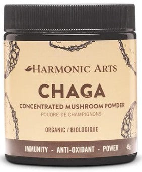 Harmonic Arts - Concentrated Mushroom Powder, Chaga, 45g