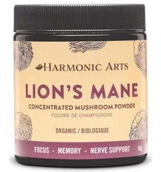 Harmonic Arts - Concentrated Mushroom Powder, Lion's Mane, 45g