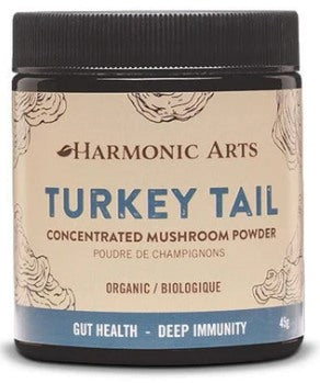 Harmonic Arts - Concentrated Mushroom Powder, Turkey Tail, 45g