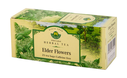 Herbaria - Elder Flowers Tea, 25 TEA BAGS